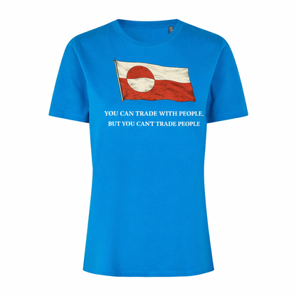 T-shirt, Woman Greenland statement (Lev. 7-9 hverdage)