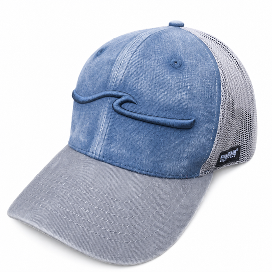WAVE CAP Washed Blue