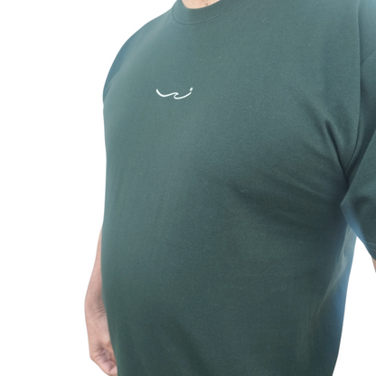 Cold Hawaiian Boardriding T-Shirt - Dark Green