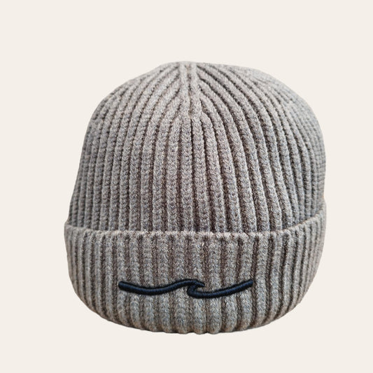 SHORT BEANIE - Brown