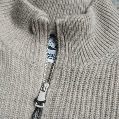 Sweater med lynlås, Hansted Sand